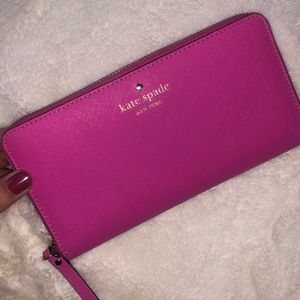 Hot Pink Kate Spade Wallet